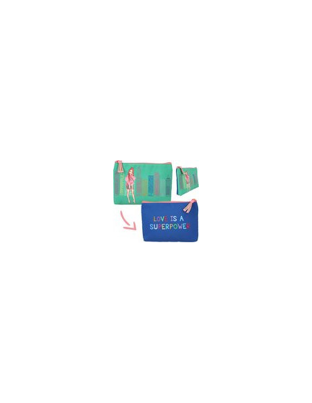 Topmodel trousse de toilette avec écriture city girls