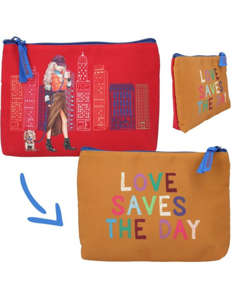 Topmodel trousse de toilette avec écriture city girls