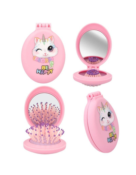 Brosse Pliante Cheval Avec Miroir Miss Mélody