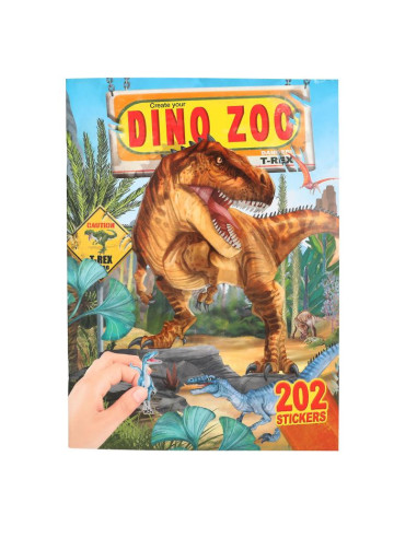 Dino world album create your dino zoo