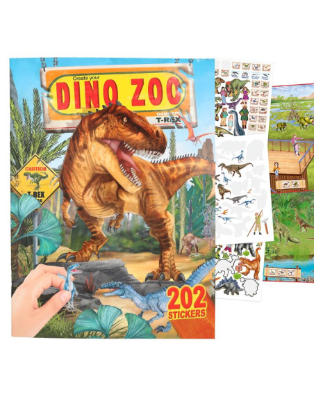 Dino world album create your dino zoo