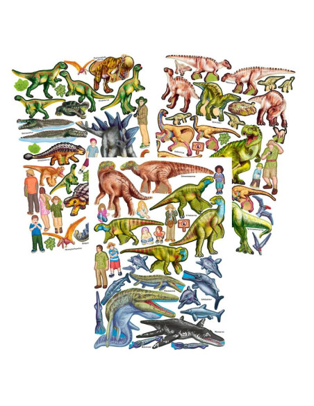 Dino world album create your dino zoo