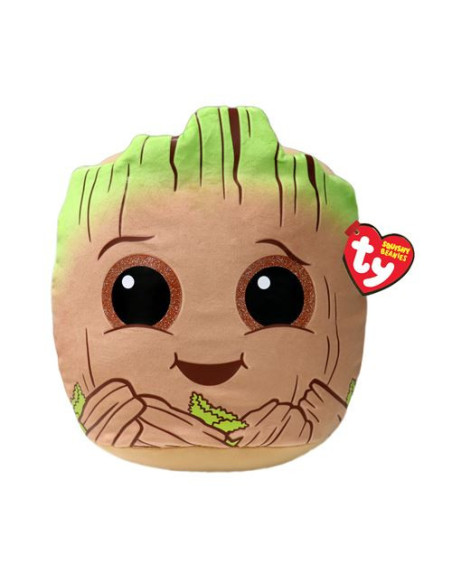 Marvel squish a boos medium - groot - coussin 40cm - ty