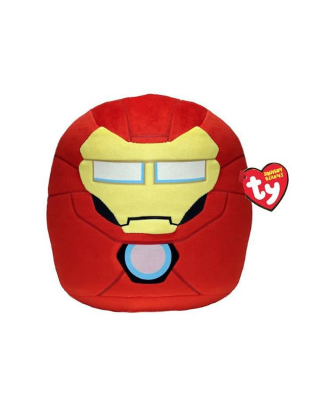 Marvel squish a boos medium - iron man - coussin 40cm - ty