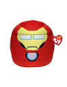 Marvel squish a boos medium - iron man - coussin 40cm - ty