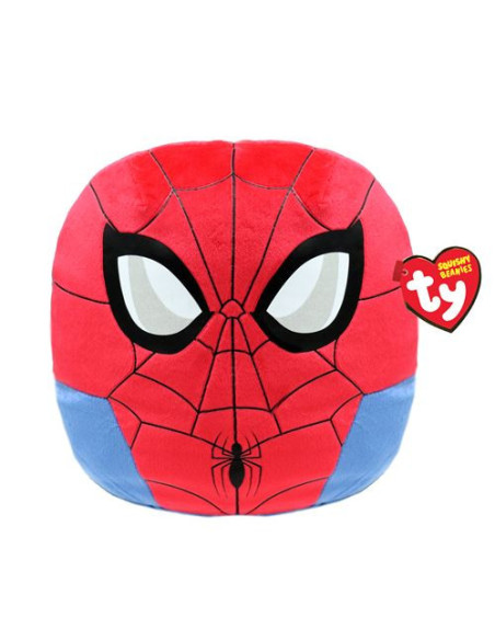 Marvel squish a boos medium - spiderman - coussin 40cm - ty