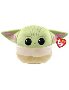 Star wars squish a boos medium - grogu - coussin 40 cm - ty