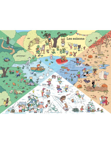 Le grand livre aux 1001 mots - nathan