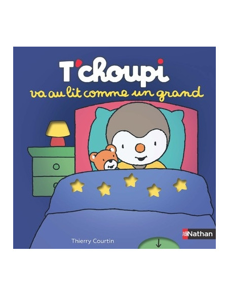 T'choupi va au lit comme un grand