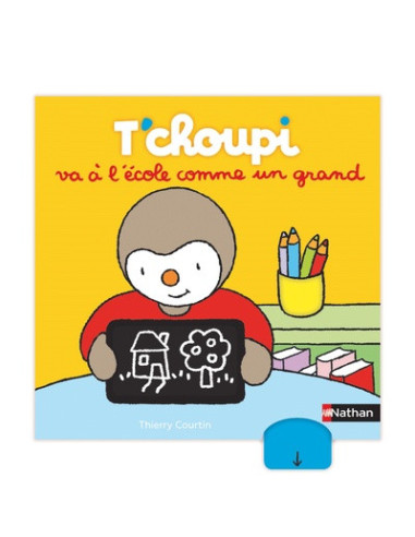 Tchoupi va a l'ecole comme un grand