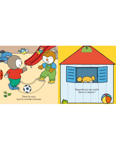 Tchoupi va a l'ecole comme un grand