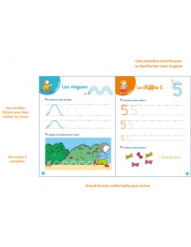 Tchoupi mon cahier ardoise - ma petite section
