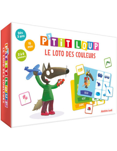 P'tit loup mon loto des couleurs