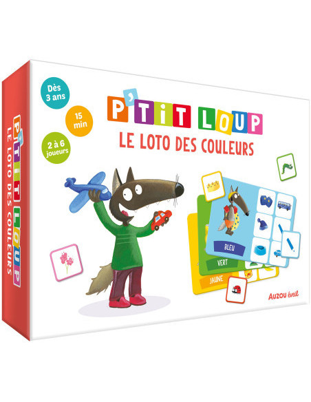 P'tit loup mon loto des couleurs