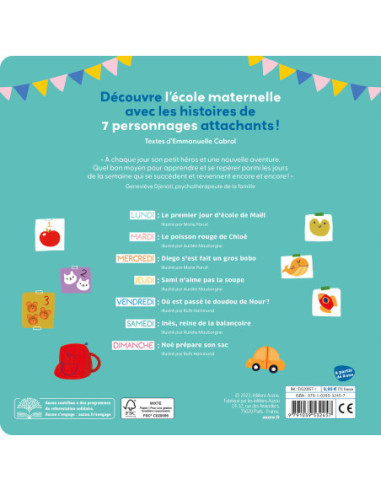 Mes 7 histoires à l'école maternelle
