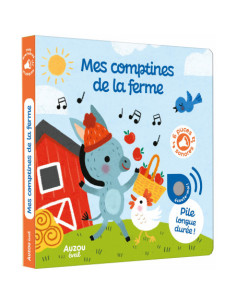 Mes premiers sonores - mes comptines de la ferme