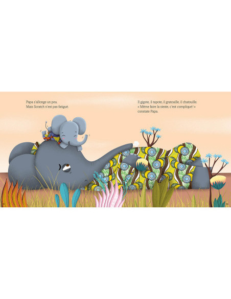 Scratch l'éléphant est trop collant