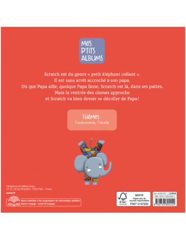 Scratch l'éléphant est trop collant