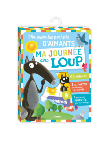 MA JOURNEE AVEC LOUP - AIMANTS