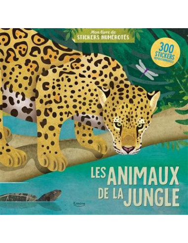 Les animaux de la jungle - 300 stickers repositionnables
