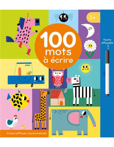 100 mots a ecrire avec feutre effacable
