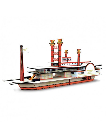 Voyage, découvre, explore - Le Bateau 3D 