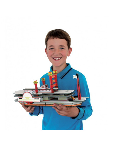 Voyage, découvre, explore - Le Bateau 3D 