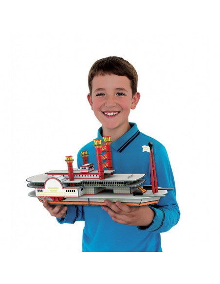 Voyage, découvre, explore - Le Bateau 3D 