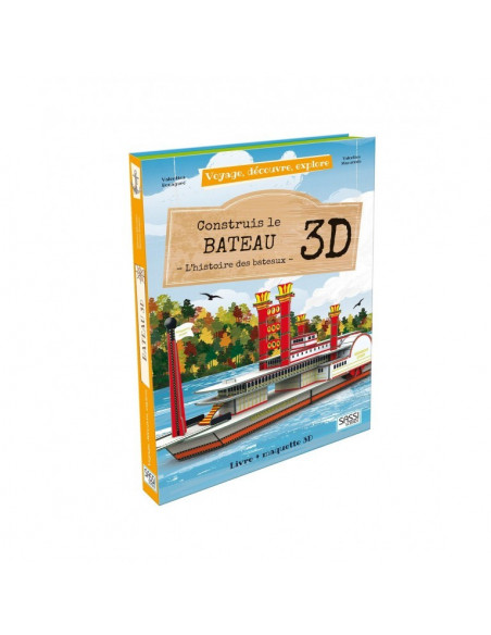 Voyage, découvre, explore - Le Bateau 3D 