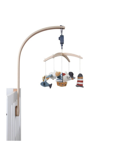 Mobile musical en bois Sailors Bay - Little dutch