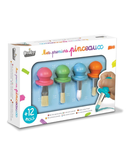 Mes 4 premiers pinceaux - crealign'