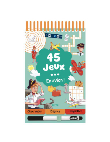 45 jeux - en avion !