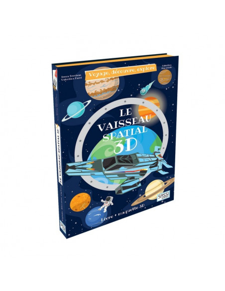 Voyage, découvre, explore - Le Vaisseau Spatial 3D 
