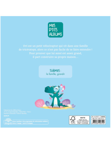 Ovi le petit dinosaure qui voulait être grand