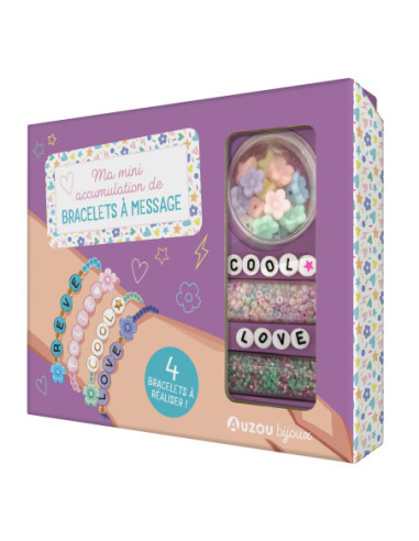 Mon superbe bijou - ma mini accumulation de bracelets à message