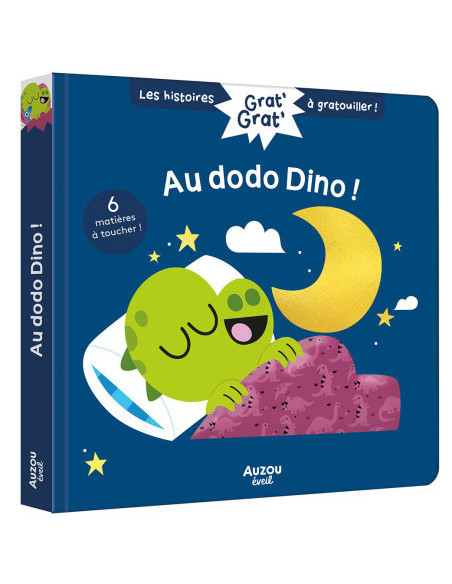 Grat' grat' histoire à gratouiller - au dodo dino !
