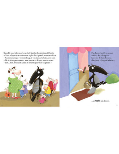 Le loup qui decouvrait le pays des contes