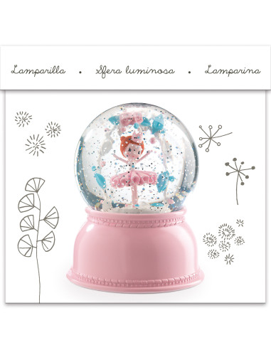 Djeco - boule a neige - ballerine