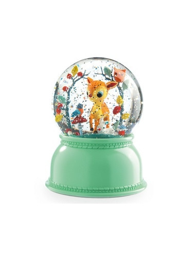 Djeco - boule a neige - faon