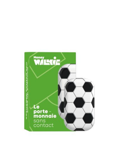 Money walkie - porte monnaie sans contact foot
