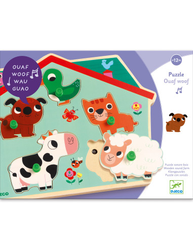 PUZZLE SONORE-OUAF WOOF