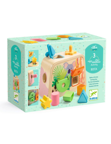 Boîte à formes - multi boita - djeco