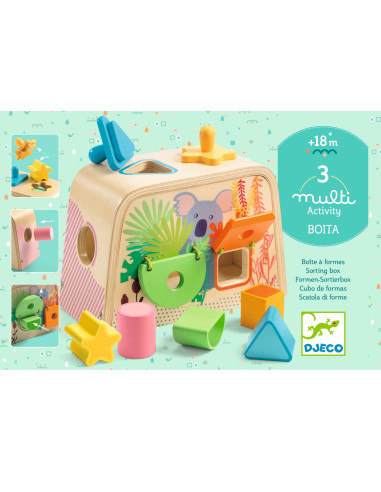 Boîte à formes - multi boita - djeco