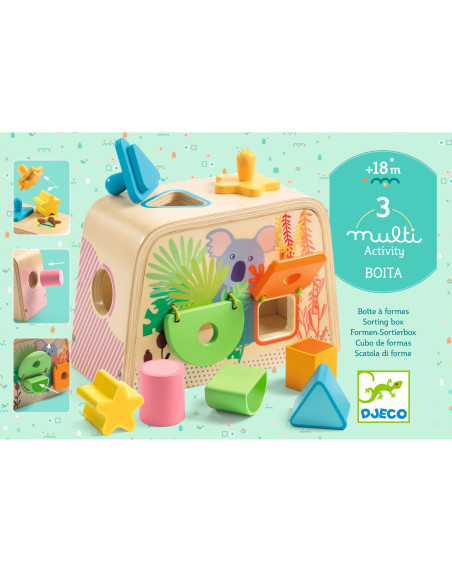 Boîte à formes - multi boita - djeco