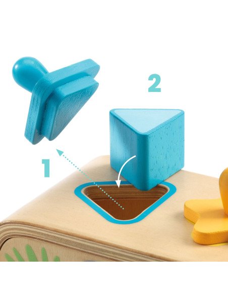 Boîte à formes - multi boita - djeco