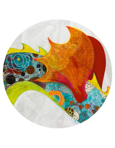 Puzzle geant - léon le dragon 58 pcs - djeco