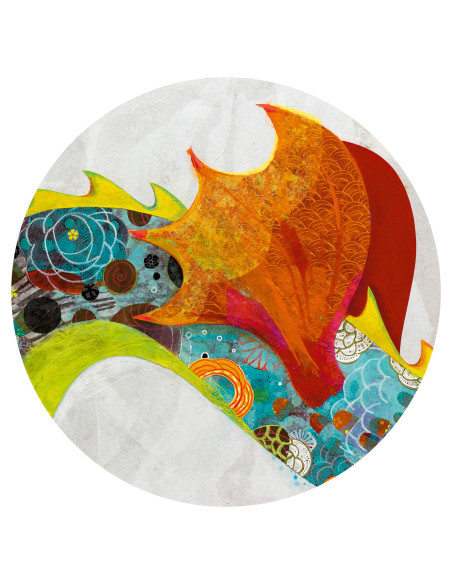 Puzzle geant - léon le dragon 58 pcs - djeco