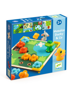 Jeu educatif - mosaïco - ducky & co - djeco