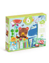 Coffret multi activites - la souris et ses amis - djeco