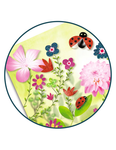 Tableaux paillettes - papillons